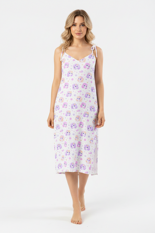 Petal Pony Dreams Tie-strap midi dress