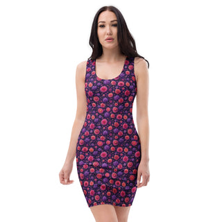 Bloomveil Eclipse Bodycon dress