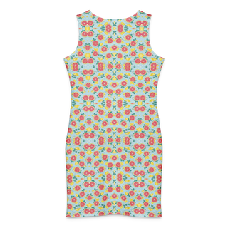 Citrus Pony Pop Cotton bodycon dress