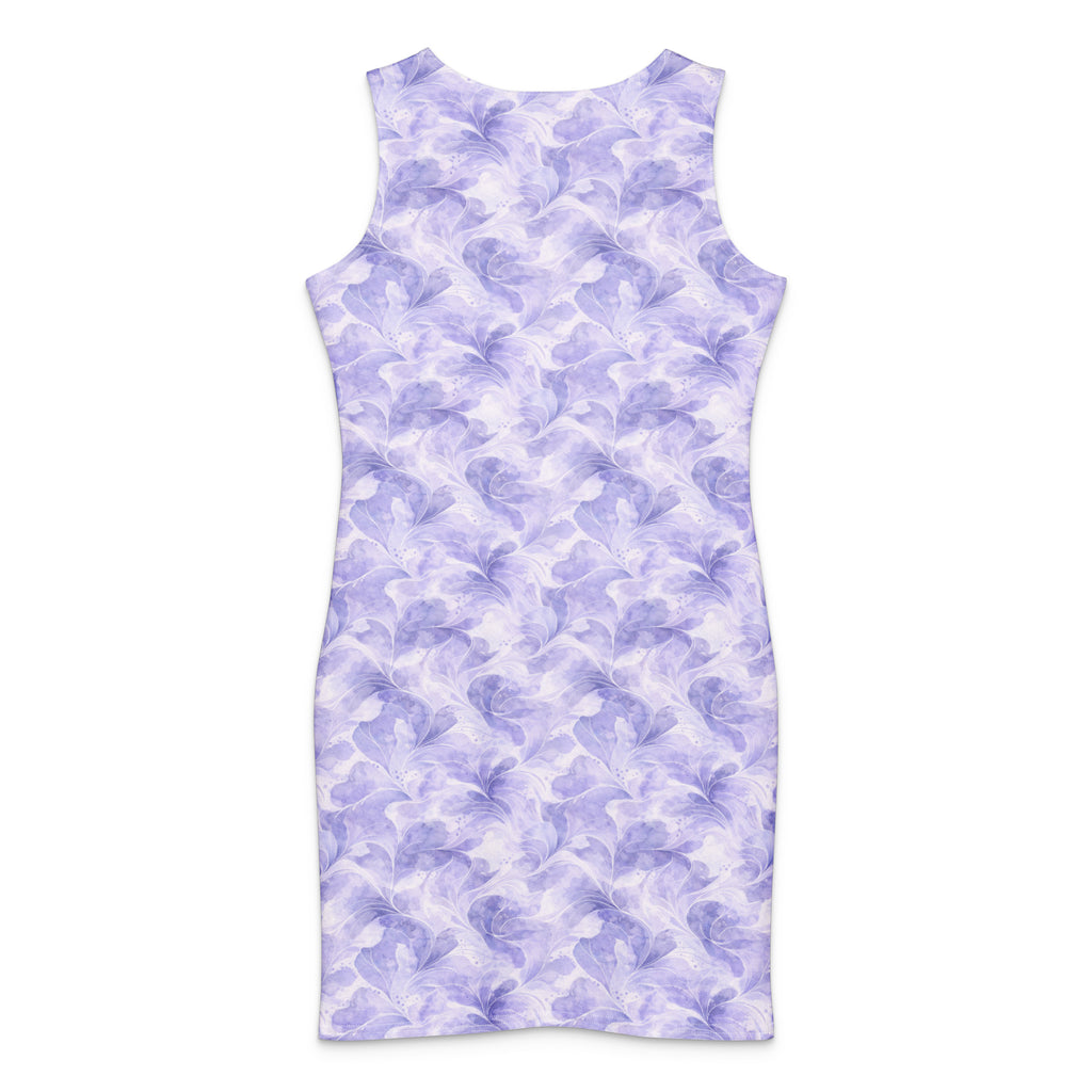 Lavender 🪻 Bloom Cotton bodycon dress