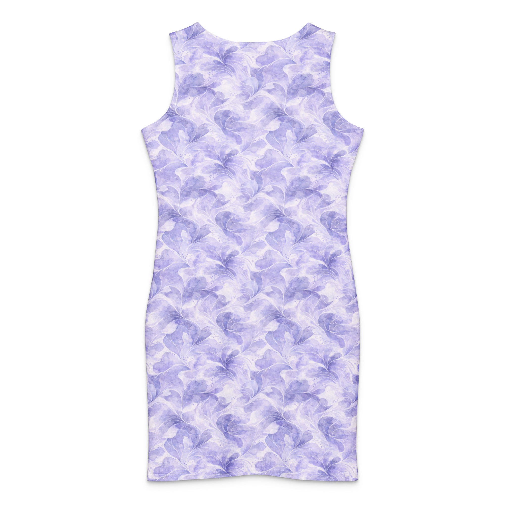 Lavender 🪻 Bloom Cotton bodycon dress