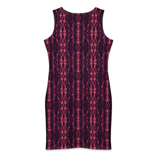 Rose Frequency Cotton bodycon dress
