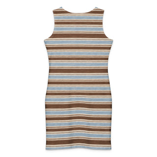 Powder and Cocoa 3 Cotton bodycon dress