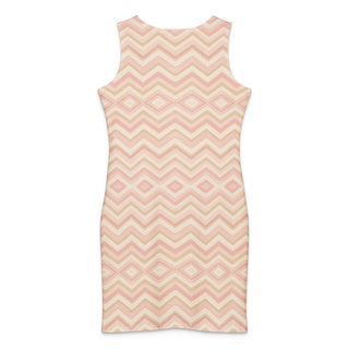 Blush and Biscuit Cotton bodycon dress