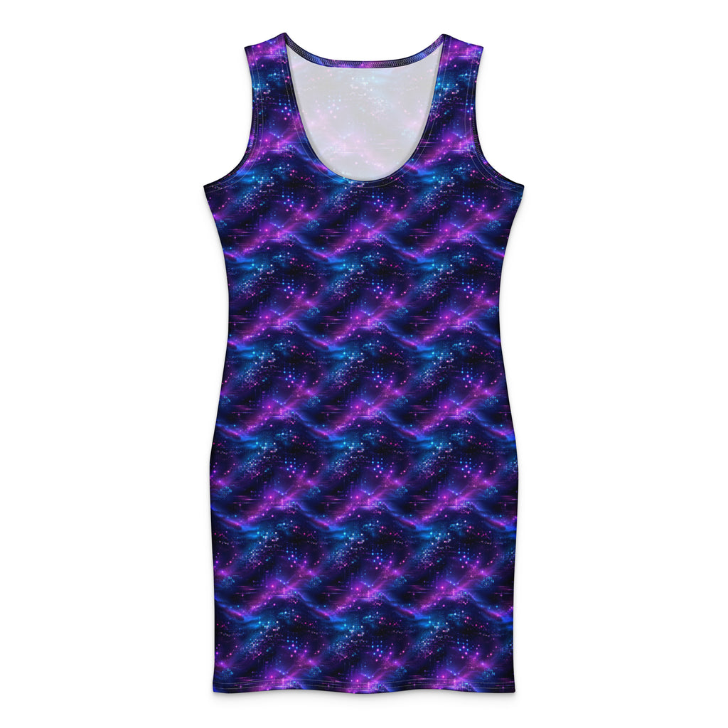 Neon Dusk Cotton bodycon dress XL