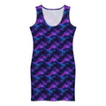 Neon Dusk Cotton bodycon dress XL