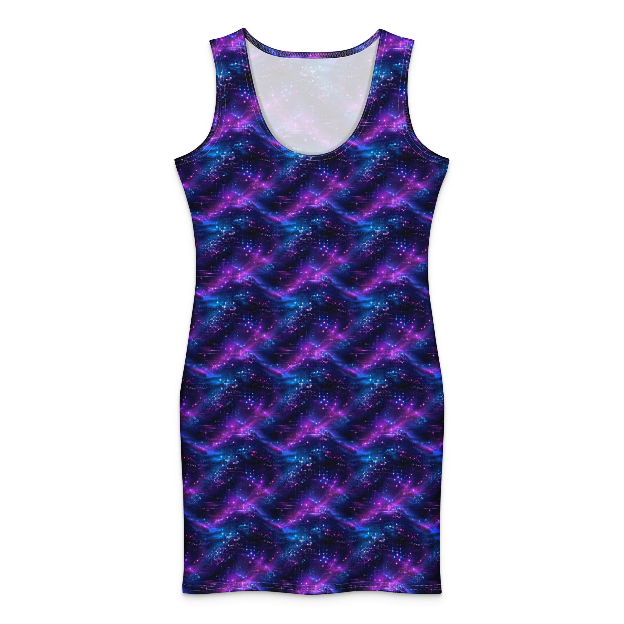 Neon Dusk Cotton bodycon dress XL