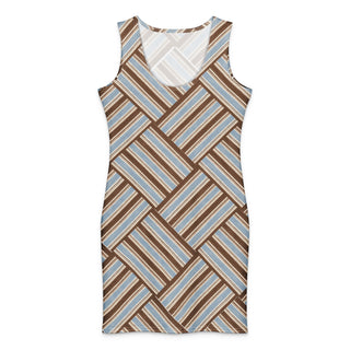 Powder and Cocoa 2 Cotton bodycon dress XL