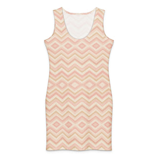 Blush and Biscuit Cotton bodycon dress