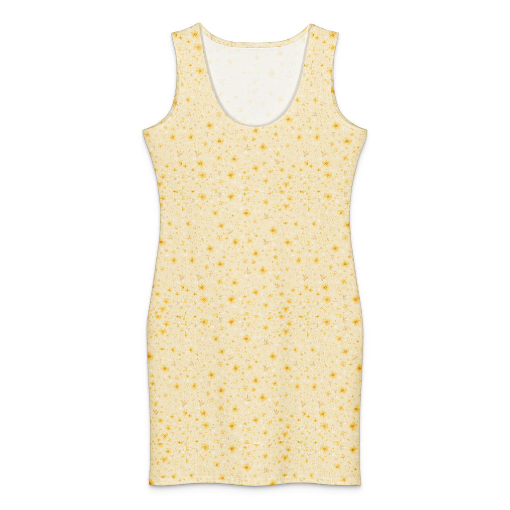 Butter Bloom Cotton bodycon dress