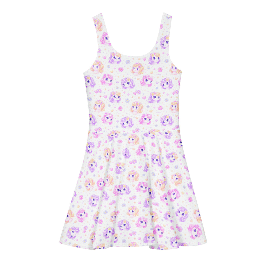 Blossom Star Pony ✨🌸Cotton skater dress
