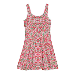 Berry Pony Pop Cotton skater dress