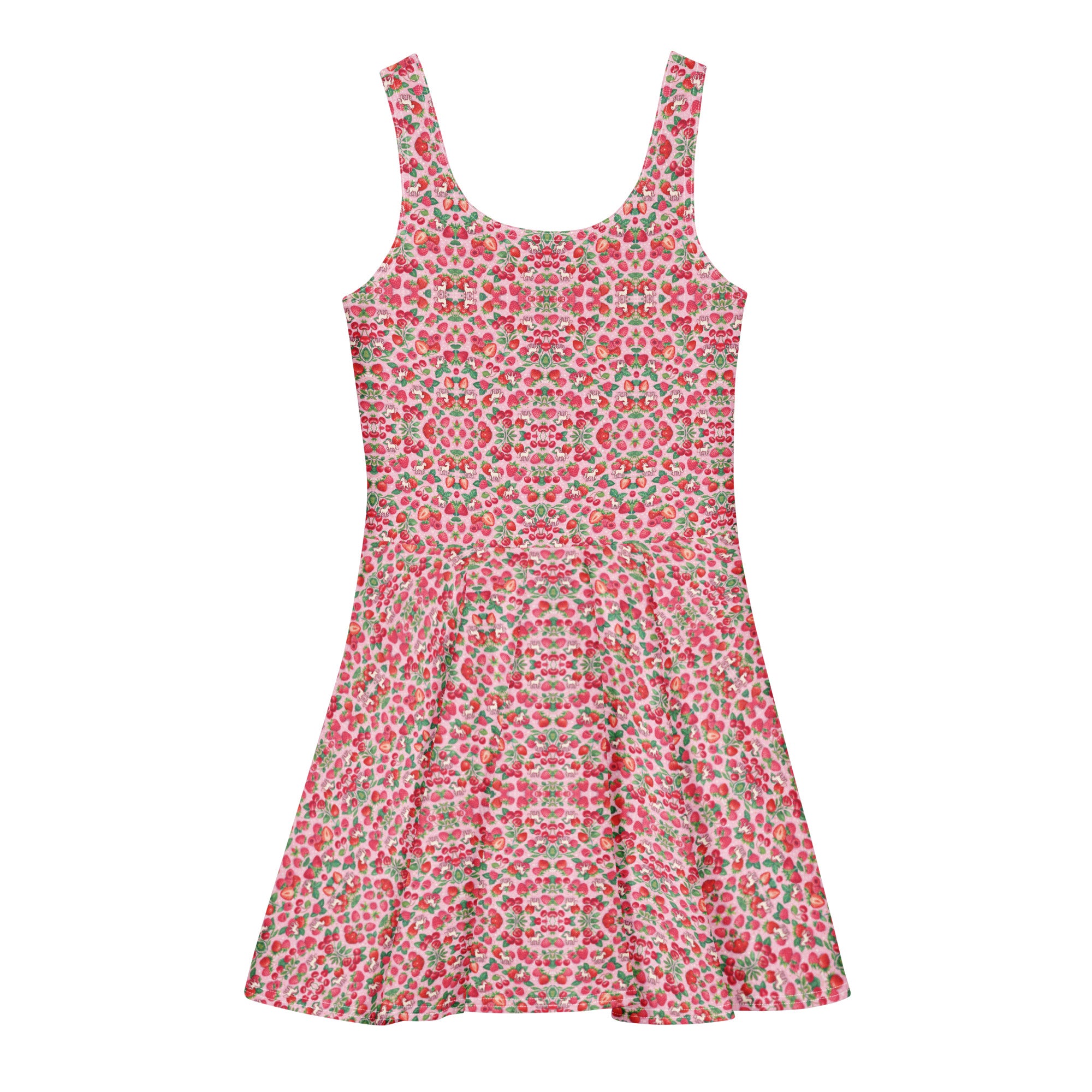 Berry Pony Pop 🍓🐴💥Cotton skater dress