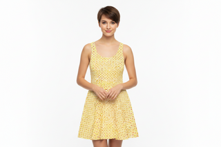 Citrus Pony Pop Cotton skater dress