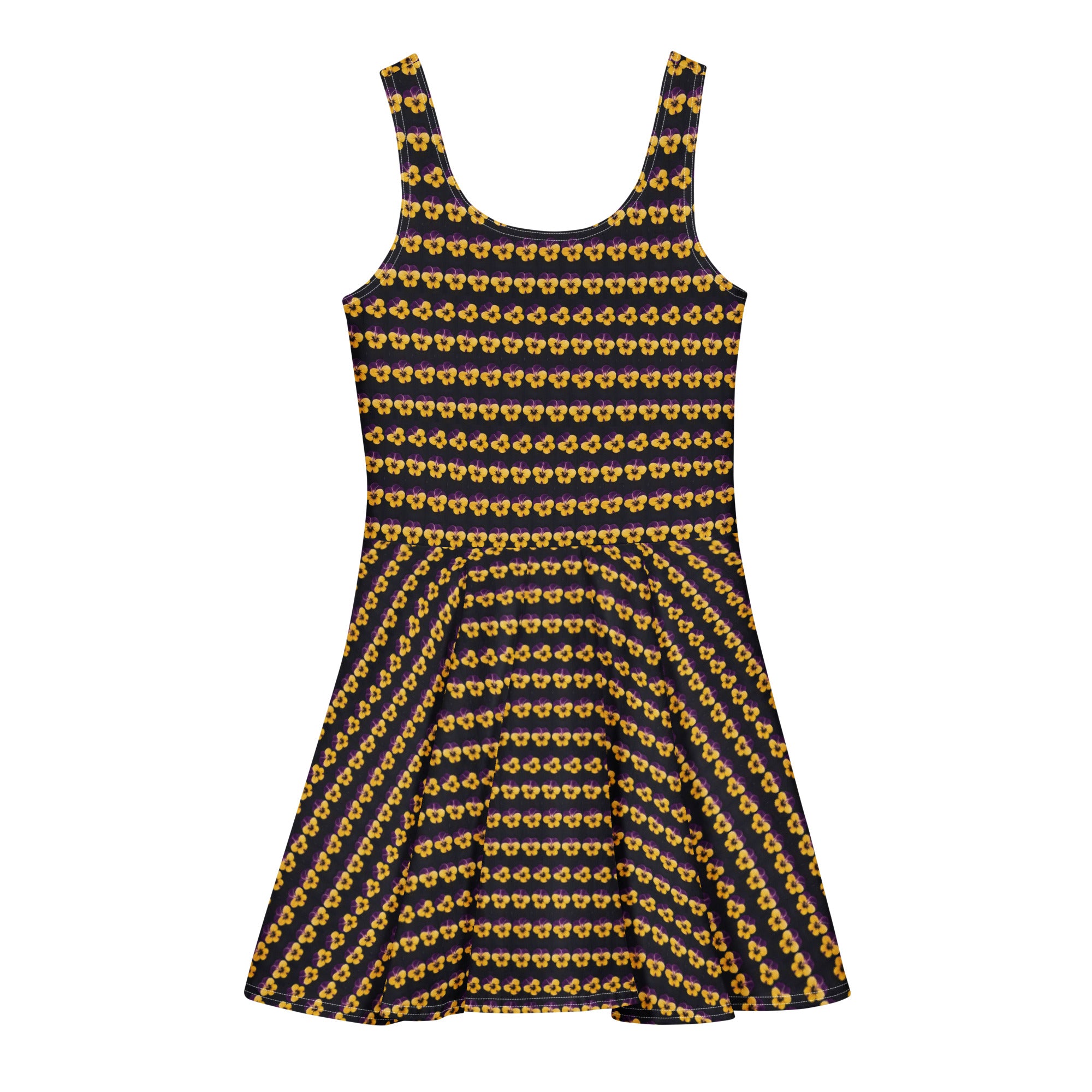 Bloom Pulse Cotton skater dress