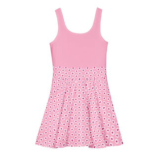 Heart Bloom Cotton skater dress