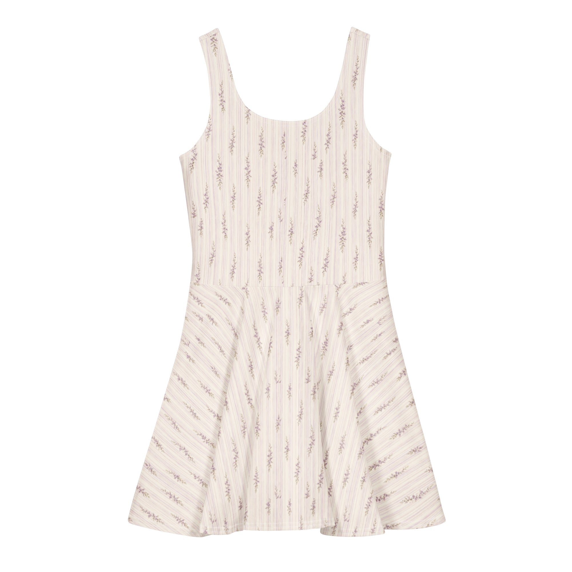 Light Lilac Cotton skater dress