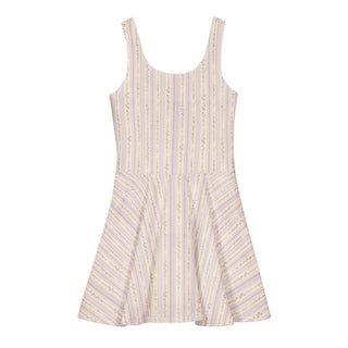 Lilac Micro Cotton skater dress
