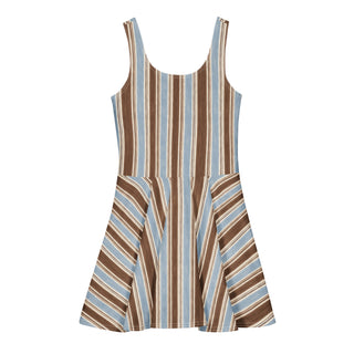 Powder and Cocoa Cotton skater dress
