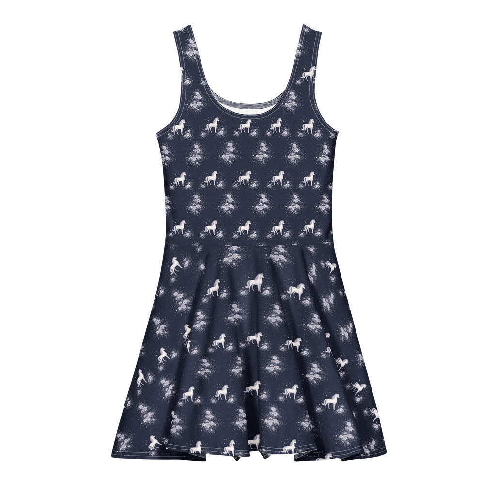 Lunar Pony Bloom Cotton skater dress 3XL