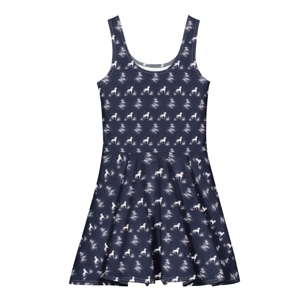Lunar Pony 🌙🐎Cotton skater dress 3XL