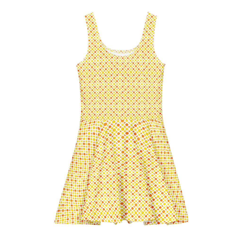 🍋 Citrus Pony Pop Cotton skater dress 3XL