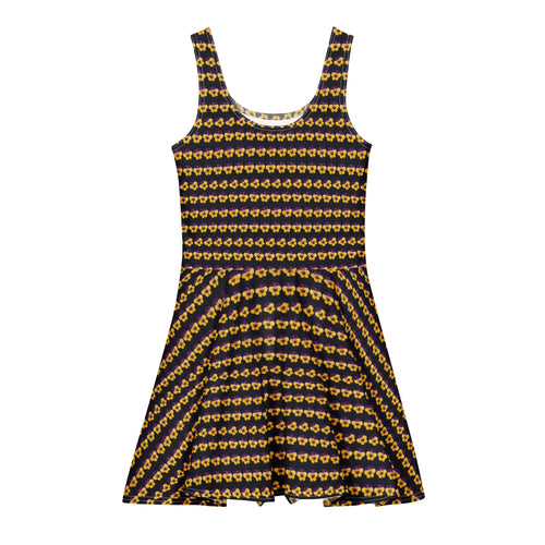 Bloom Pulse Cotton skater dress 3XL