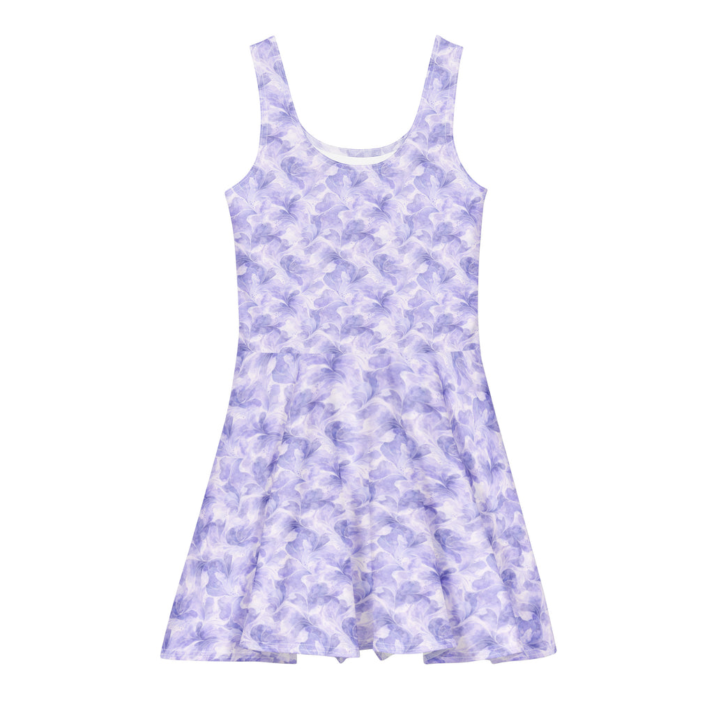 Lavender 🪻 Bloom Cotton skater dress 3XL