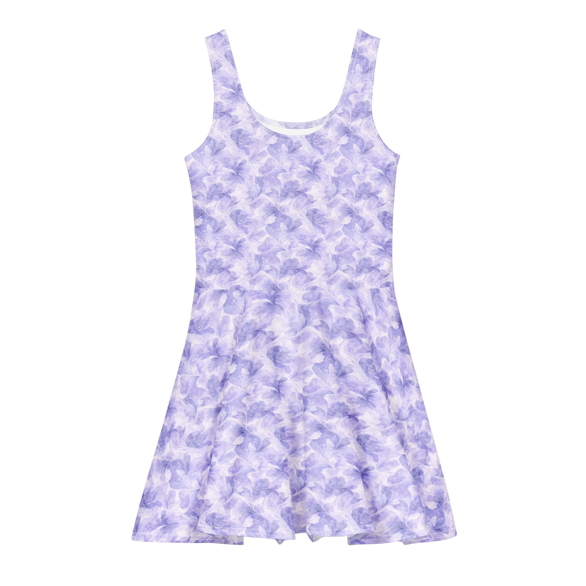 Lavender 🪻 Bloom Cotton skater dress 3XL