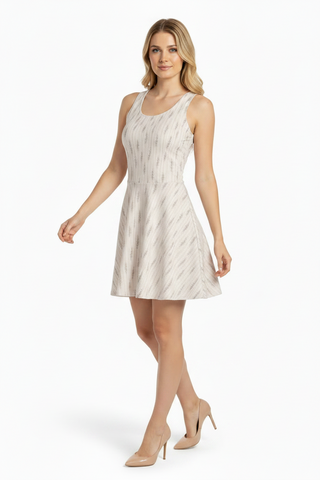Light Lilac Cotton skater dress