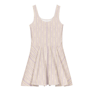 Lilac Micro Cotton skater dress 3XL