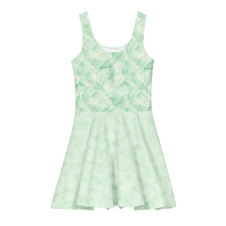 Aura Glass Mint Cotton skater dress