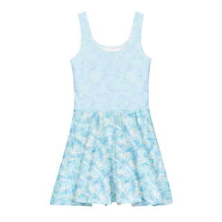 Aurora Glass Skyline Cotton skater dress 3XL
