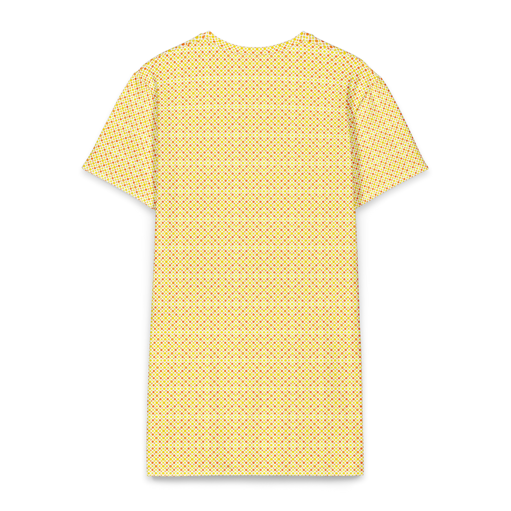 🍋 Citrus Pony Pop Cotton t-shirt dress