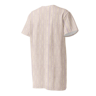 Lilac Micro Cotton t-shirt dress