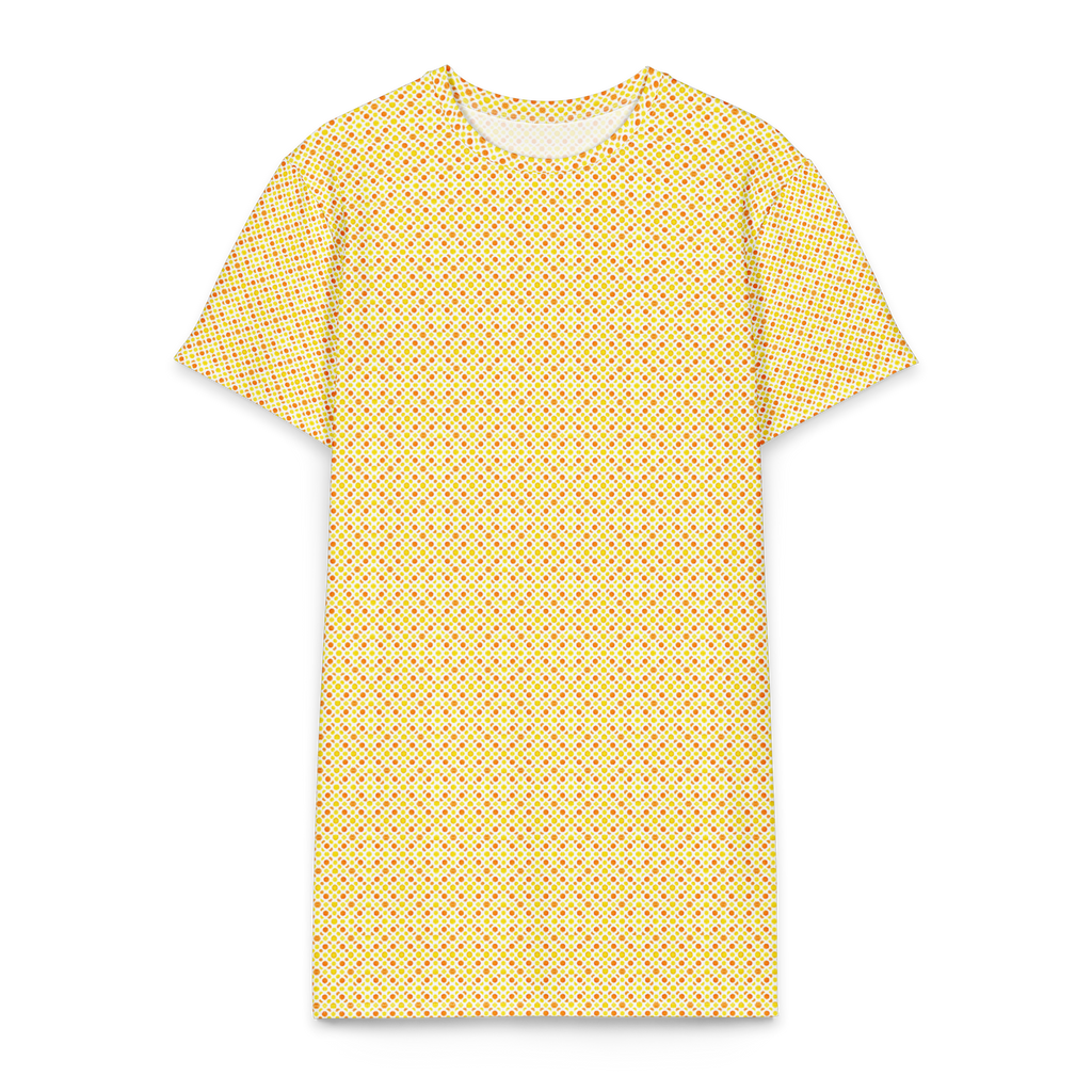 🍋 Citrus Pony Pop Cotton t-shirt dress 3XL