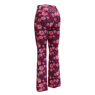🌹 Crimson Garden Flare leggings