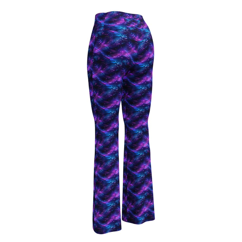 Neon Dusk Flare leggings