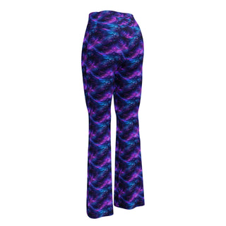 Neon Dusk Flare leggings