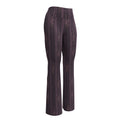 Lilac Midnight Bloom Flare leggings 6XL