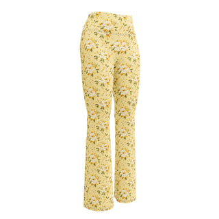 Golden Blossom Flare leggings 6XL