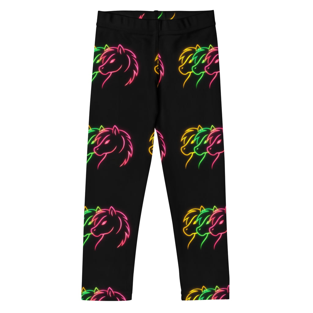 Triple Pony stack Kid's Leggings 7