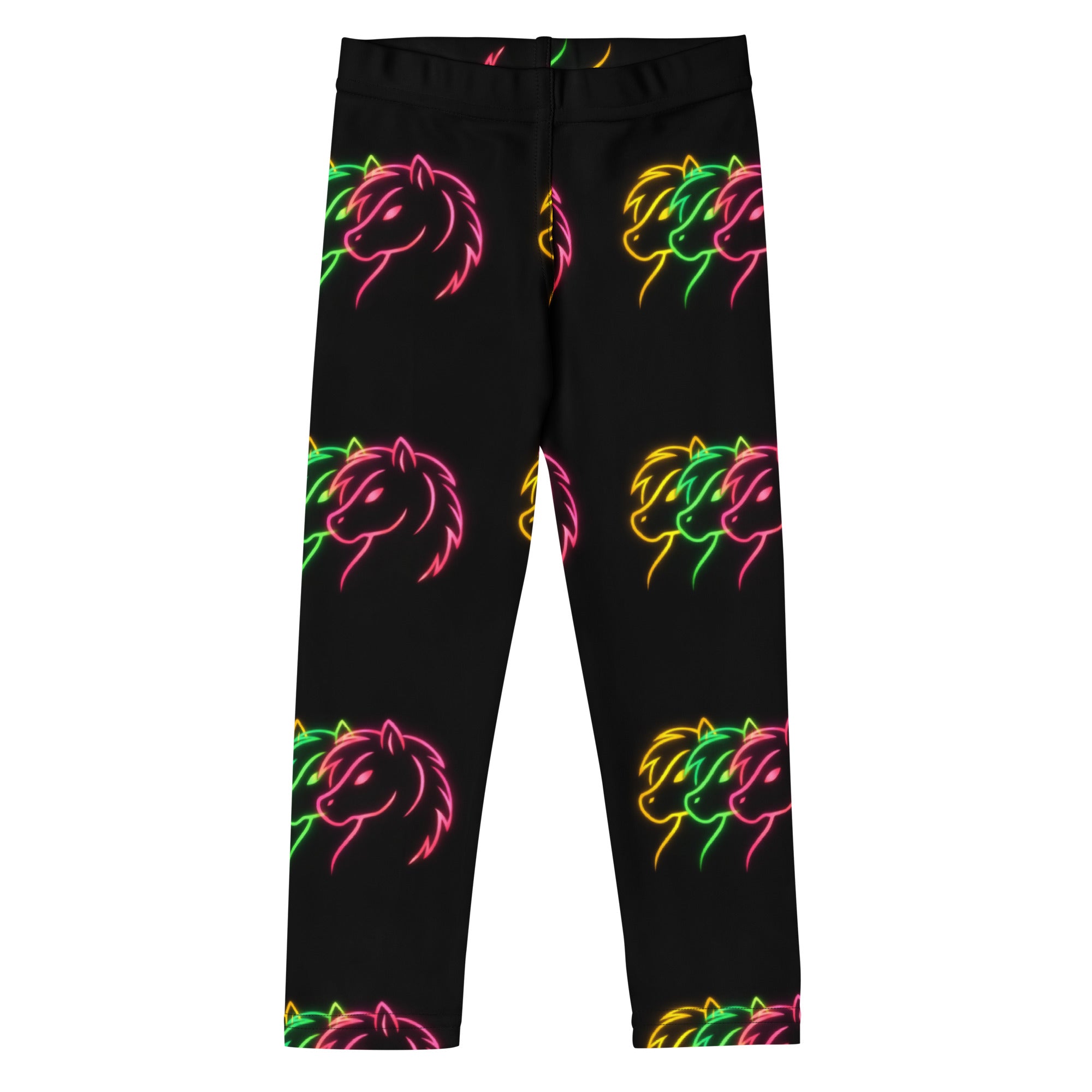 Triple Pony stack Kid's Leggings 7