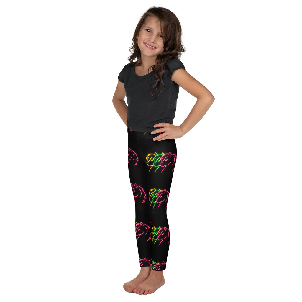 Triple Pony stack Kid's Leggings