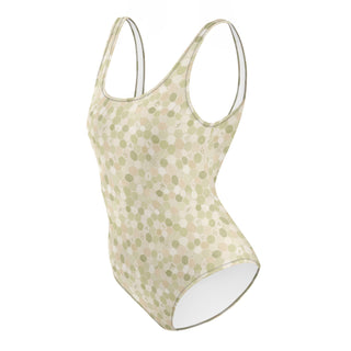 Honeycomb One-Piece Swimsuit