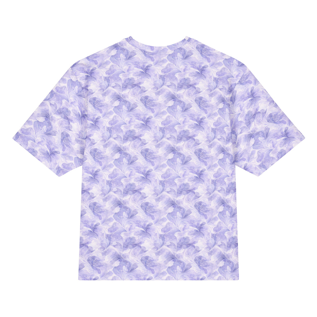 Lavender 🪻 Bloom Oversized cotton t-shirt