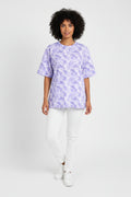 Lavender 🪻 Bloom Oversized cotton t-shirt 6XL