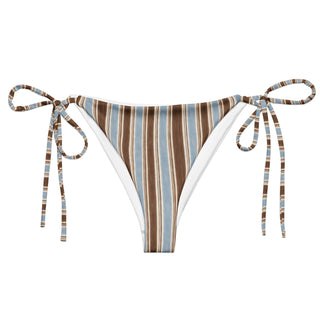 Powder and Cocoa string bikini bottom