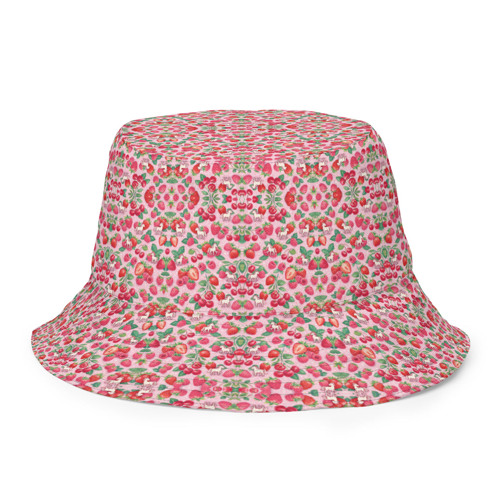 🍓 Berry Pony Pop Reversible bucket hat L XL