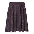 Lilac Midnight Bloom Skater Skirt 3XL